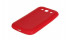 Чехол накладка силикон SBK Activ Pastel Samsung Galaxy S3/i9300 красная