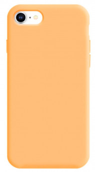 Чехол накладка силикон Silicone Case iPh 7/8/SE2/SE3 персиковый аналог