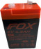Аккумулятор Fox UF1207 7Ач 12V (клем FASTON зажим 4,8мм) 94*64*152 AGM