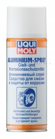 Liqui Moly Смазка высокотемпературная алюминевая 400мл аэрозоль 7533 Германия