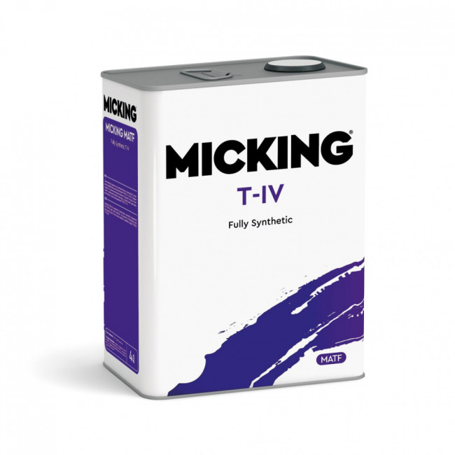 Масло трансмиссионное Micking ATF T-IV 4л M4157