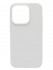 Чехол накладка силикон Silicone Case iPh 15 белый аналог