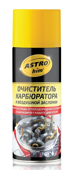 Очиститель карбюратора и дросселя Astrohim 520мл аэрозоль AC1415  .