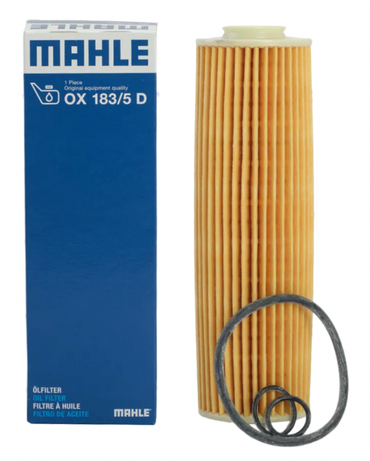 Фильтр автомобильный масляный KNECHT/MAHLE OX183/5D1 (аналог Filtron OE640/8)