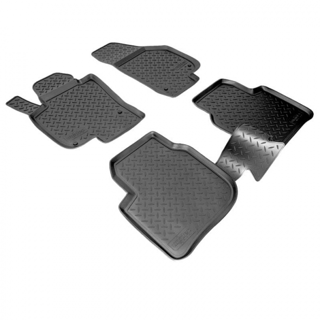 Коврики модельные резиновые Norplast Skoda Superb (3T4/3T5) 08-НВ 4шт NPL-Po-81-80 -