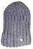 Шапка женская LB FF с флисовой подкладкой фиолетовая MP-ZH