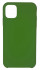 Чехол накладка силикон Silicone Case iPh 11 Pro темно-зеленый аналог